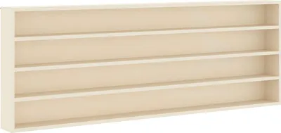 Image de Vitrine Murale Beige 100 x 8,5 x 36 cm Bois d'ingénierie