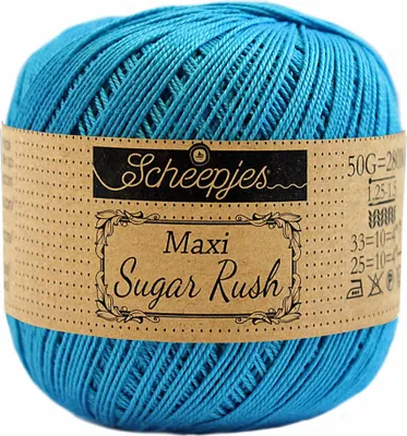 Zdjęcie produktu dla Kordonek Scheepjes Maxi Sugar Rush - 146 intensywny niebieski