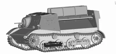 Zdjęcie produktu dla Czołg transportowy T-20 „Komsomolec” 1940 / 1:35