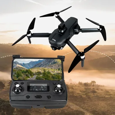 Produktbild von Profi GPS-Drohne mit 4K-Kamera, faltbar, 360° Hindernis-Erkennung, Live View App, 6 Achsen Gyroskop, Brushless Motor, Optical Flow