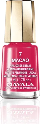 Produktbild von Mavala Macao Nagellack Farbton 07 Macao rot 5 ml