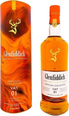 Produktbild von Glenfiddich Perpetual Collection Vat 01 Smooth & Mellow + Box 1000ml 40% Vol.