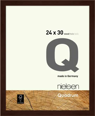Produktbild von nielsen Holz Bilderrahmen Quadrum, 24x30 cm, Wengé