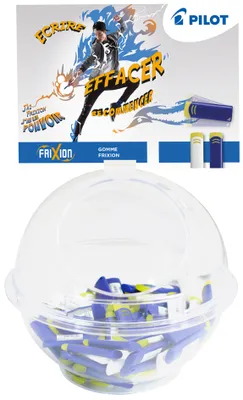 Produktbild von PILOT Kunststoff-Radierer FRIXION 96er Display
