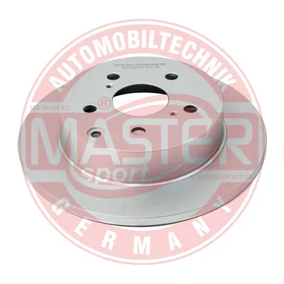 Produktbild von 2x MASTER-SPORT Bremsscheibe 24011207141-PCS-MS hinten 55mm 172 0mm 281mm