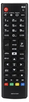 Obrázok produktu pre Odolnosť proti opotrebeniu, kvalitné spracovanie, ovládanie televízora, odolný diaľkový ovládač pre televízor