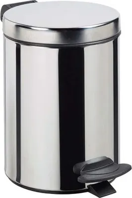 Produktbild von Badezimmermülleimer 3 l - Cyjeu Edelstahl - Rossignol