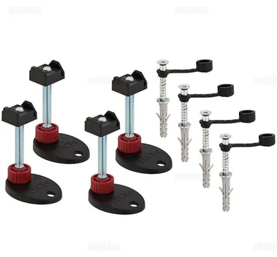 Obrázek produktu pro TECE 660003 Montážní patky TECEdrainline 94-142 mm