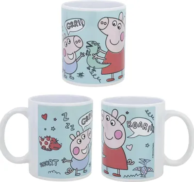 Produktbild von Peppa Wutz George Teetasse Tasse Kaffeetasse Geschenkidee 325 ml