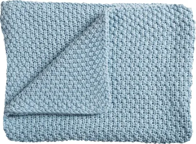 Produktbild von Schardt Babystrickdecke Sunny 75x100 cm, hellblau