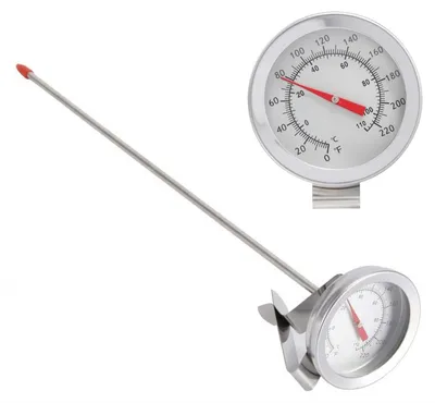 Productafbeelding van Brouwthermometer met Lange Sonde en Clip