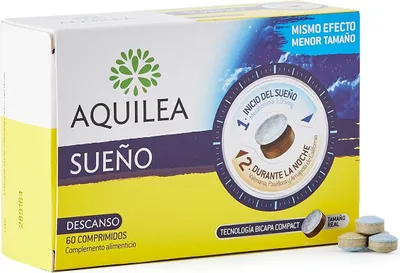 Image de Supplément pour l'insomnie Aquilea Melatonin 60 Unités