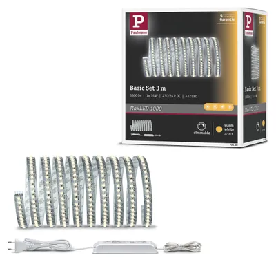 Immagine prodotto di Paulmann MaxLED 1000: Kit base a LED, luce bianca calda