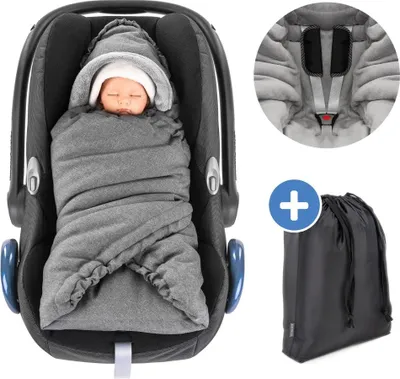 Produktbild von Zamboo Einschlagdecke Deluxe für Babyschale (Maxi-Cosi,