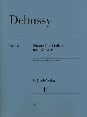 Image de Claude Debussy - Violinsonate g-moll