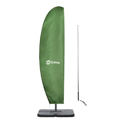 Produktbild von Sekey Sonnenschirm Schutzhülle Wasserdicht Abdeckung Abdeckhaube Schutzhaube aus Polyester, für 400 cm Ampelschirm, Mintgrün