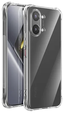 Image de Coque Avizar pour Poco X8 Pro Max, en silicone souple avec des coins renforcés et résistants aux chocs, transparente