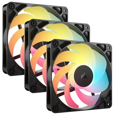 Zdjęcie produktu dla Corsair RS120-R ARGB, Wentylator, 12 cm, 420 RPM, 2100 RPM, Czarny