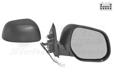 Produktbild von VAN WEZEL 3272808 Außenspiegel Seitenspiegel Rechts für MITSUBISHI Outlander II SUV (CWW) Konvex Beheizt Grundiert