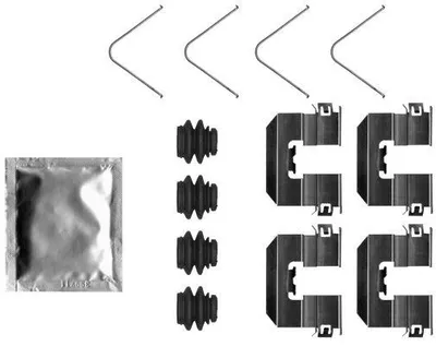 Produktbild von TEXTAR 82553500 Zubehörsatz, Scheibenbremsbelag x