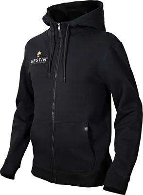 Produktbild von Westin Zip Hoodie Black - Angelpullover, Größe:L