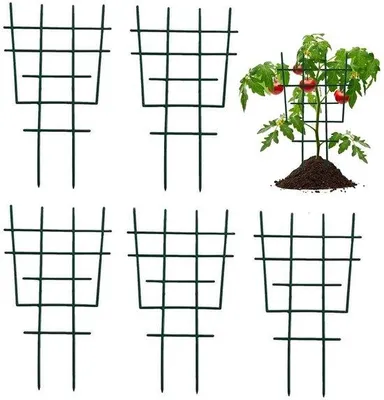 Immagine prodotto di Supporto per piante - Resistente e pratico - Verde - Plastica PP