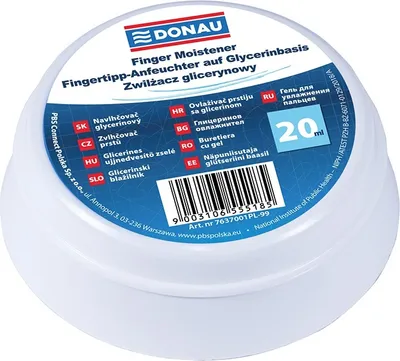 Zdjęcie produktu dla Donau, Nawilżacz do palców, glicerynowy, 20 ml