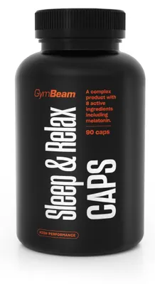 Produktbild von GymBeam - Sleep & Relax, 90 Kapseln