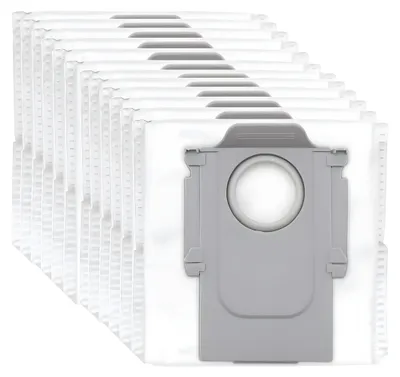 Produktbild von 12x Staubsaugerbeutel geeignet für Roborock Q5+, Q7+ und Q7 Max+, S7 MaxV Ultra, S7 Pro Ultra Staubbeutel Beutel Saugstation