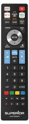 Productafbeelding van Superior Electronics Vervangingsafstandsbediening - Reserveafstandsbediening, zwart, SUPTRB007, voor LG (SMART) televisies
