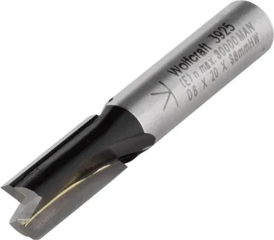 Obrázok produktu pre wolfcraft 1 Karbidová fréza, stopka 8 mm Ø 8 x 20