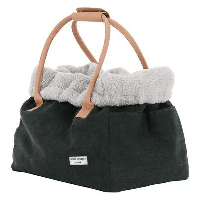 Produktbild von Kondela Taška pro psa Manik Typ 4 40x26x30 cm - šedá/béžová