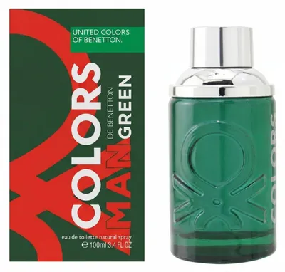 Immagine prodotto di Benetton Colors Green Eau de Toilette pour Homme 100 ml