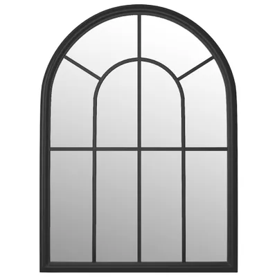 Image de Miroir Noir 60x45 cm Fer pour utilisation à l'intérieur
