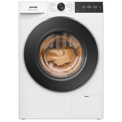 Produktbild von Gorenje W5G474A2P1 Waschmaschine 7 kg Fassungsvermögen, 1400 U/min., WiFi-Funktion, AdaptTech, ConnectLife, UltraClean, Easydose, weiß