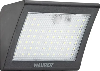 Immagine prodotto di Applique solare a LED 250 lumen con sensore di movimento e crepuscolare IP65