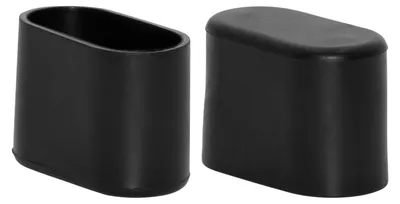Imagen del producto de Protectores para patas de sillas, de PVC suave, 8 unidades, 15 x 30 mm, para muebles y suelos