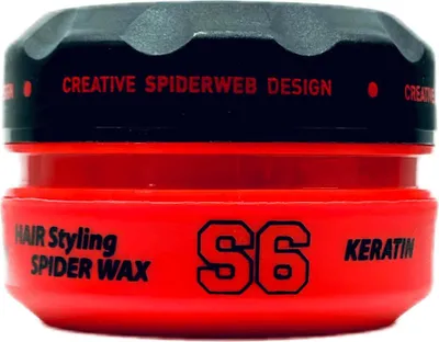 Zdjęcie produktu dla Nishman - S6 Keratin Spider Wax - Pomada do włosów 150ml