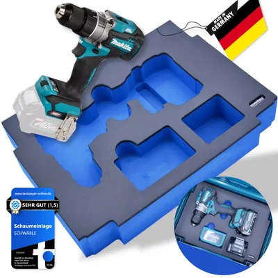 Produktbild von SCHWÄBLE® Schaumeinlage Schaumstoffeinlage für Makita Akku-Bohrschrauber DF001