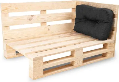Produktbild von Eckkissen aus polyester BANANAIR 60x40 cm, schwarz
