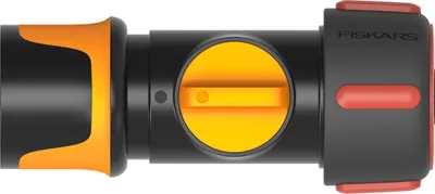 Obrázok produktu pre Fiskars 1027087, Konektor na hadicu, 3/4", Čierna, Oranžová, Červená