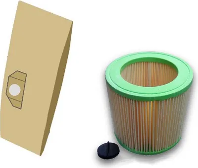 Image de 10 sacs à poussière Kallefornia K85 + 1 filtre pour Kärcher WD3 P Premium 6.959-130.0 6.414-552.0