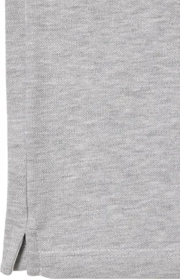 Produktbild von Lacoste Polo Slim Fit grau meliertes Baumwolle