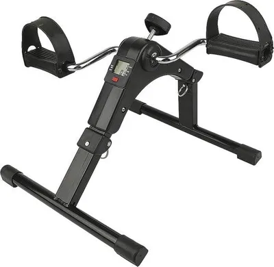 Productafbeelding van Famanu Mini Hometrainer, opvouwbaar - Pedaaltrainer met verstelbare weerstand