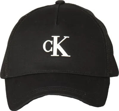 Immagine prodotto di Cappello baseball CK CALVIN KLEIN JEANS con visiera parte posteriore con rete con laccetto regolabile articolo K50K510171, UNICA - ONE SIZE, Cotone 100%