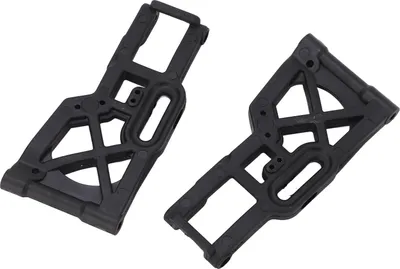 Imagen del producto de 2 brazos de suspensión delanteros para vehículos a control remoto, compatibles con los modelos ZD Racing 9020, 9072, 9071, 9203, 08421, 08425, 08426, 08427, 08428, escala 1/8