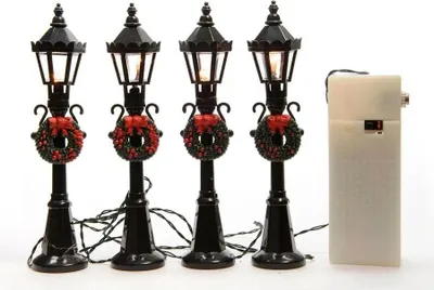 Image de Lampes Scène Noël Led éclairage Miniature Pour Décorations De Noël - Générique