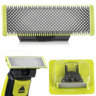Produktbild von 3er Pack Ersatzklingen für Elektrorasierer - Passend für QP2520, QP2630, QP210, QP220, QP65 Serie - Hochpräzise T-Klingen-Modelle für eine gründliche