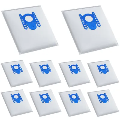 Produktbild von Staubsaugerbeutel für Bosch BBZ41FGALL Typ G ALL [10er-Pack] Ersatz-Staubbeutel 17000940, kompatibel mit Staubsaugern von Bosch und Phonillico®