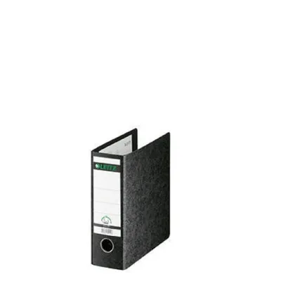 Produktbild von Leitz Ordner 10750000 DIN A5 80mm Pappe schwarz